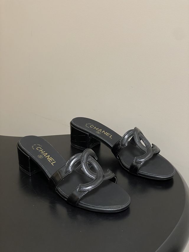 CC original lambskin 45mm mules CH00301