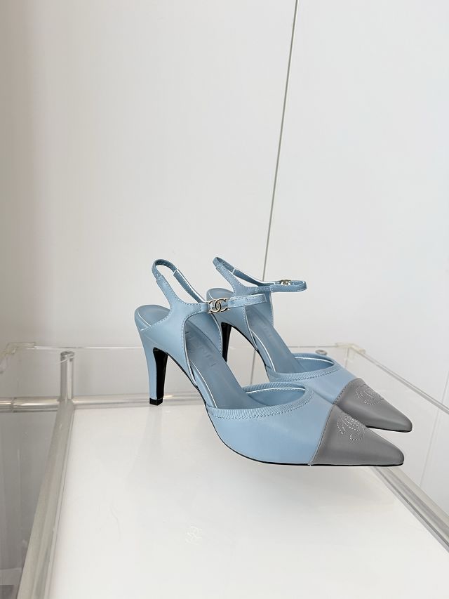 CC original lambskin 90mm slingbacks CH00320