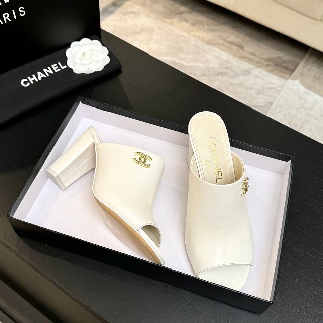 CC original lambskin 90mm sandals CH00335