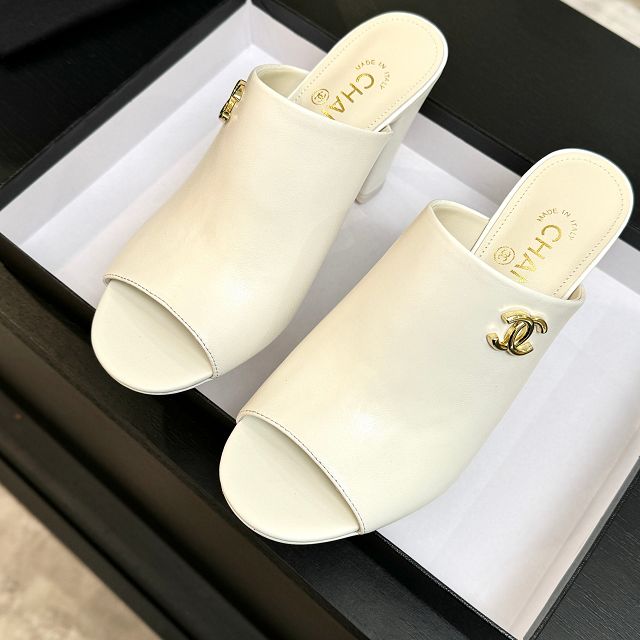 CC original lambskin 90mm sandals CH00335