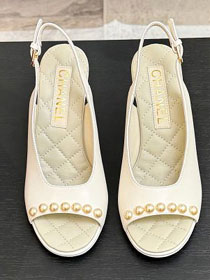 CC original lambskin 90mm sandals CH00336