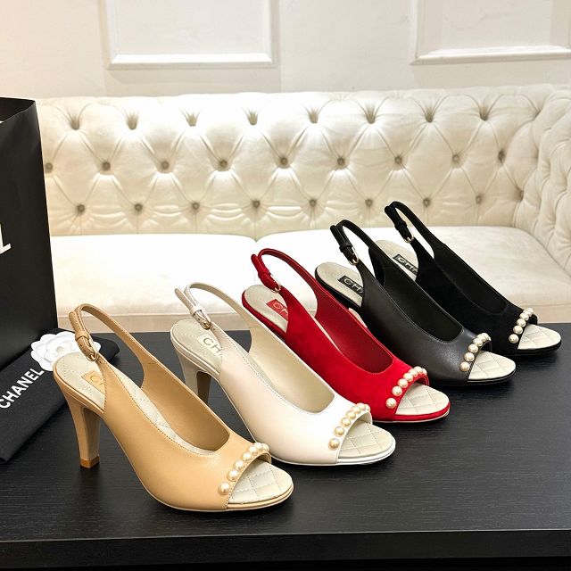 CC original lambskin 90mm sandals CH00336