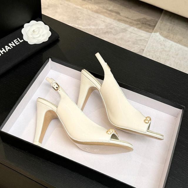 CC original lambskin 90mm sandals CH00336