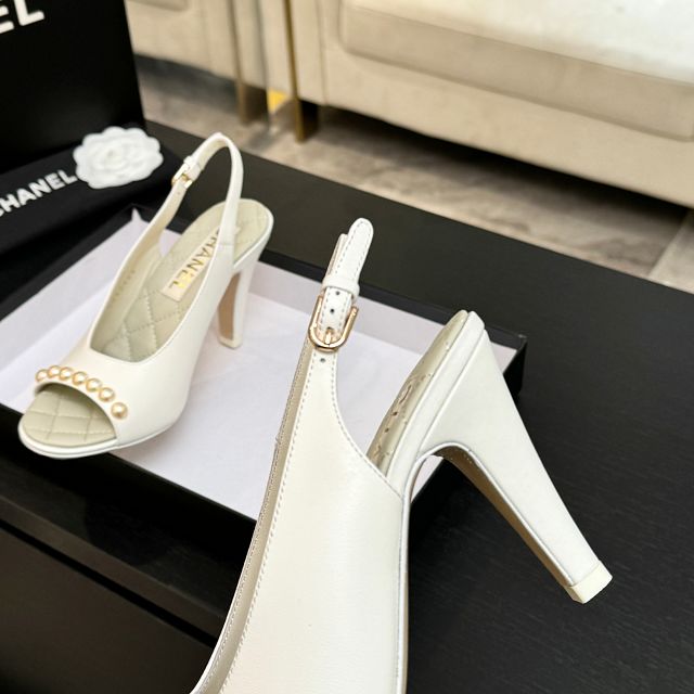 CC original lambskin 90mm sandals CH00336