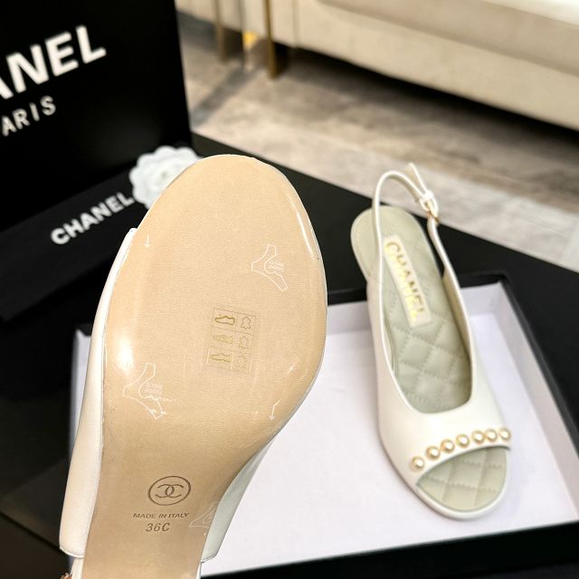 CC original lambskin 90mm sandals CH00336