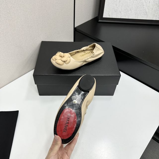 CC original lambskin ballet flats CH00324