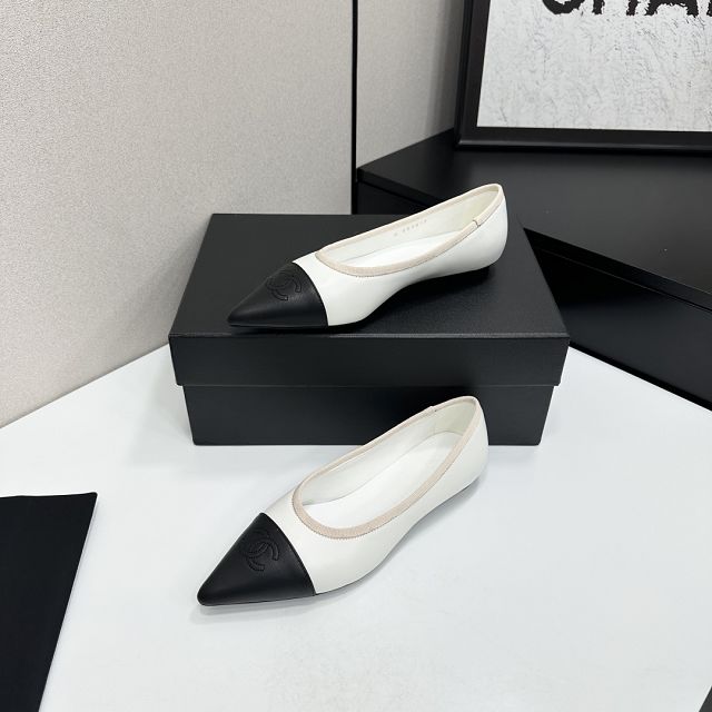 CC original lambskin ballet flats CH00332