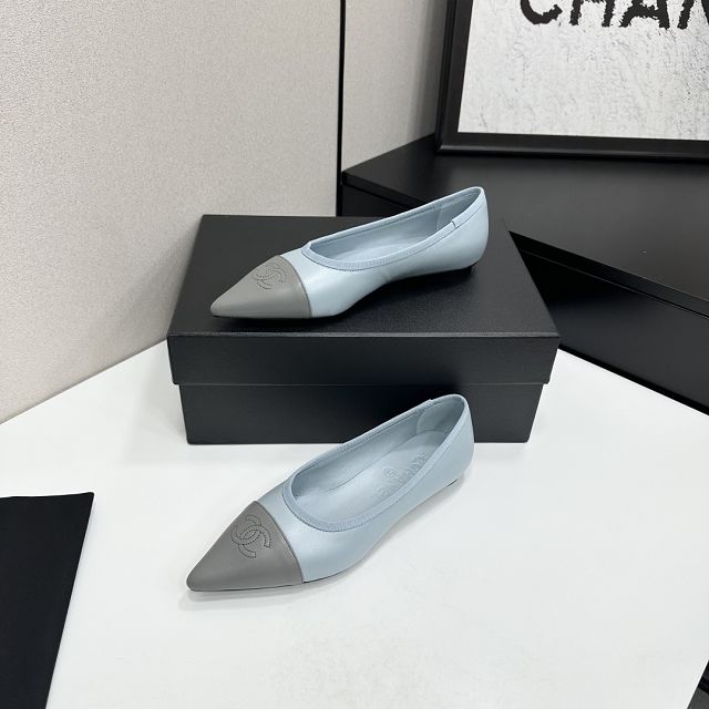 CC original lambskin ballet flats CH00332