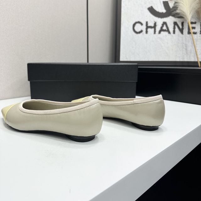 CC original lambskin ballet flats CH00332