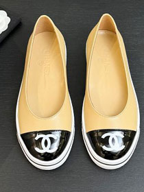 CC original calfskin ballet flats CH00348