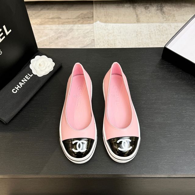 CC original calfskin ballet flats CH00348