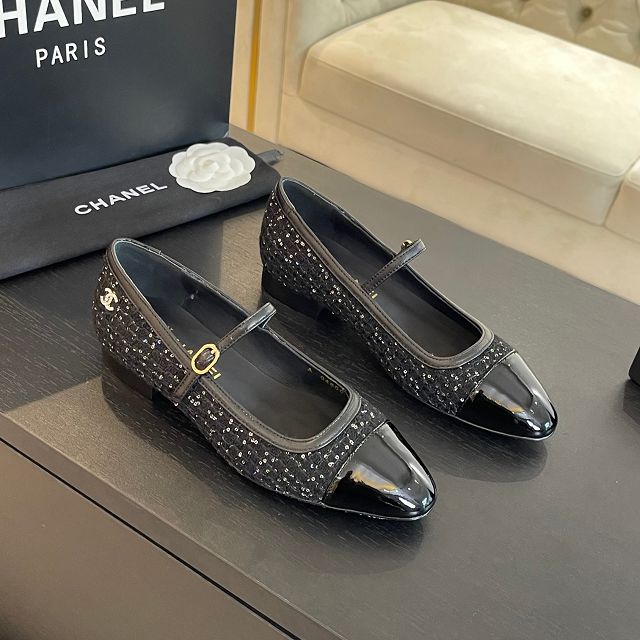 CC original lambskin mary janes CH00298