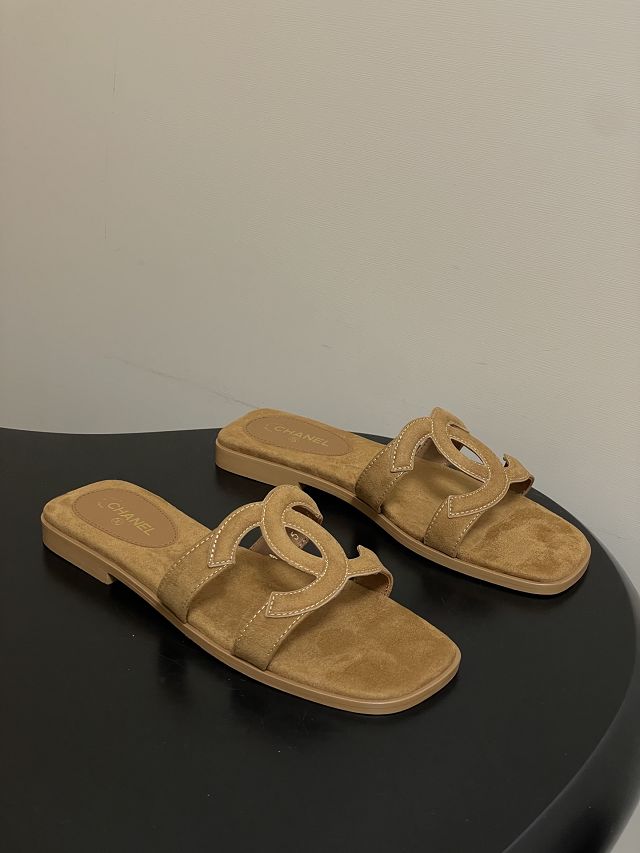 CC original lambskin mules CH00302