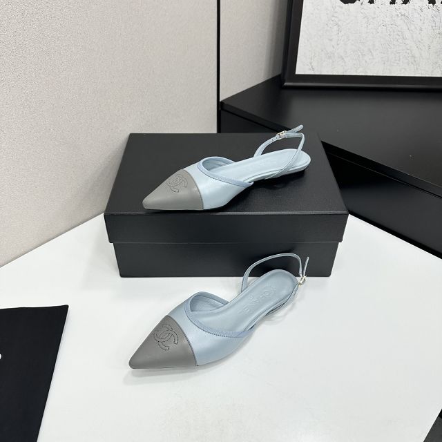 CC original lambskin slingbacks CH00331