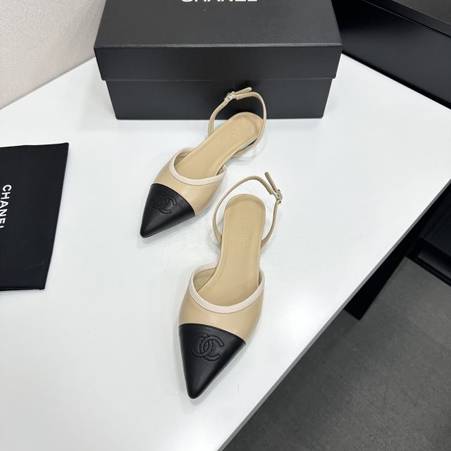 CC original lambskin slingbacks CH00331