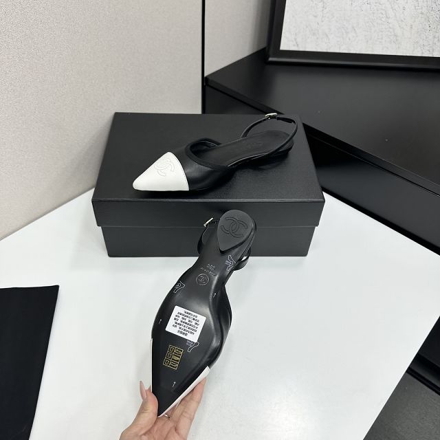 CC original lambskin slingbacks CH00331