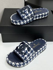 CC original tweed mules CH00310