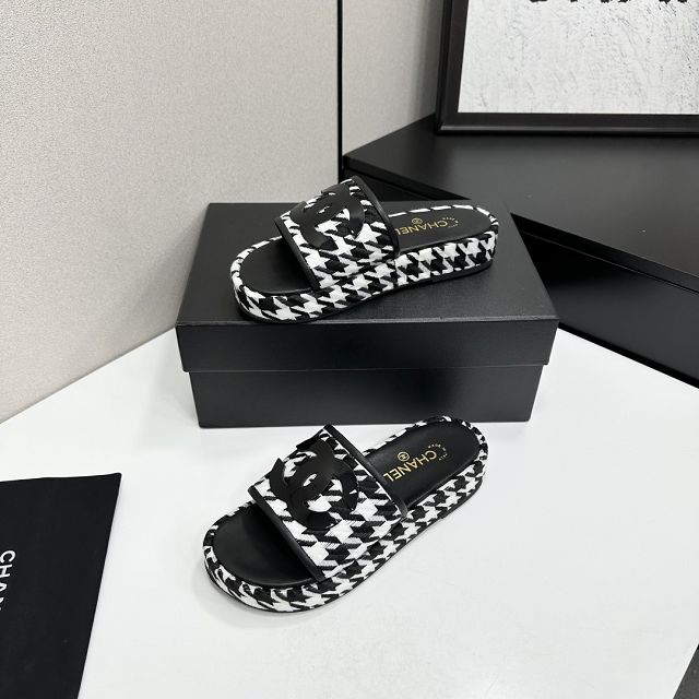 CC original tweed mules CH00310