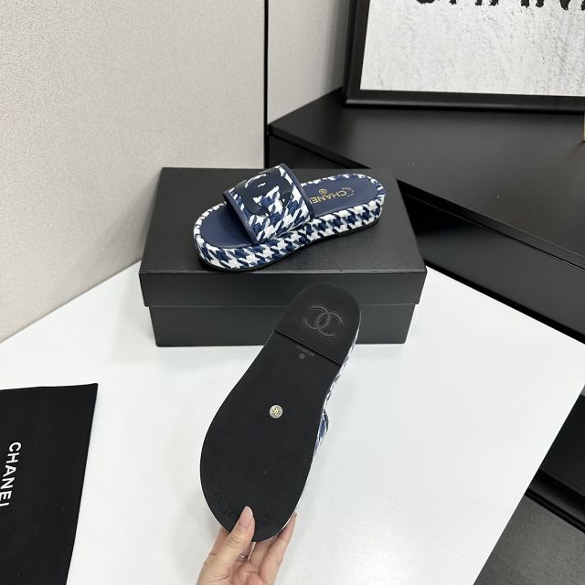 CC original tweed mules CH00310