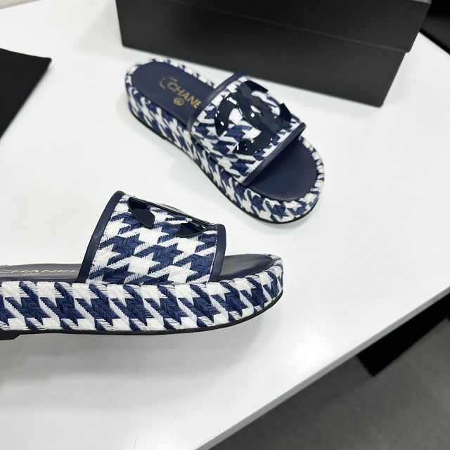 CC original tweed mules CH00310