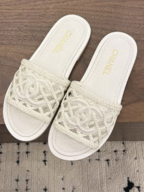 CC original tweed mules CH00316