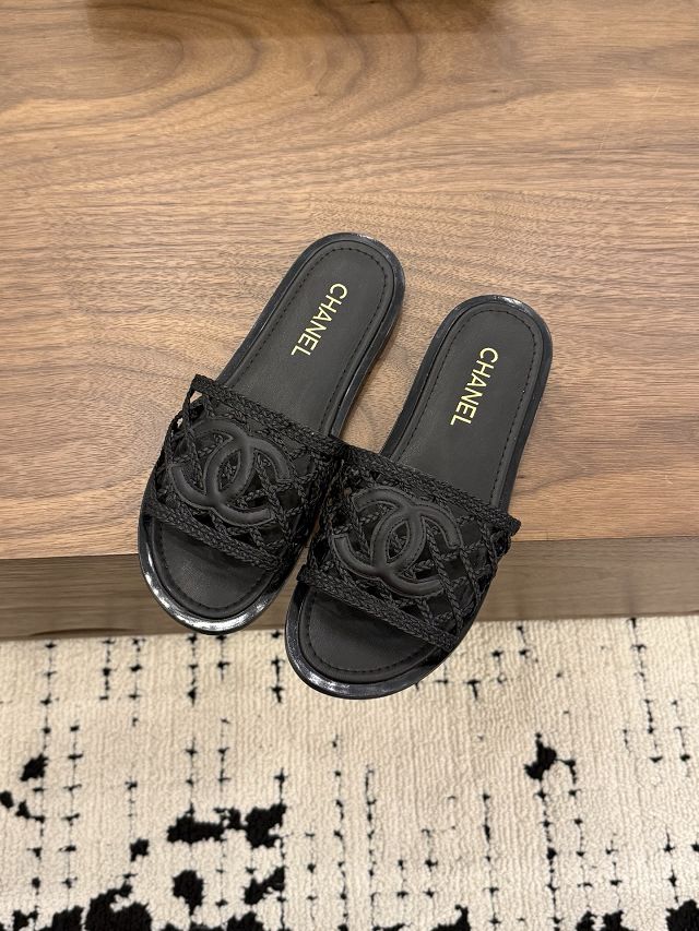 CC original tweed mules CH00316