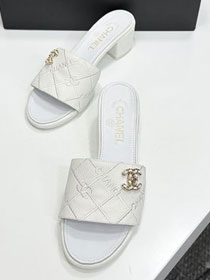 CC original denim 40mm mules CH00364