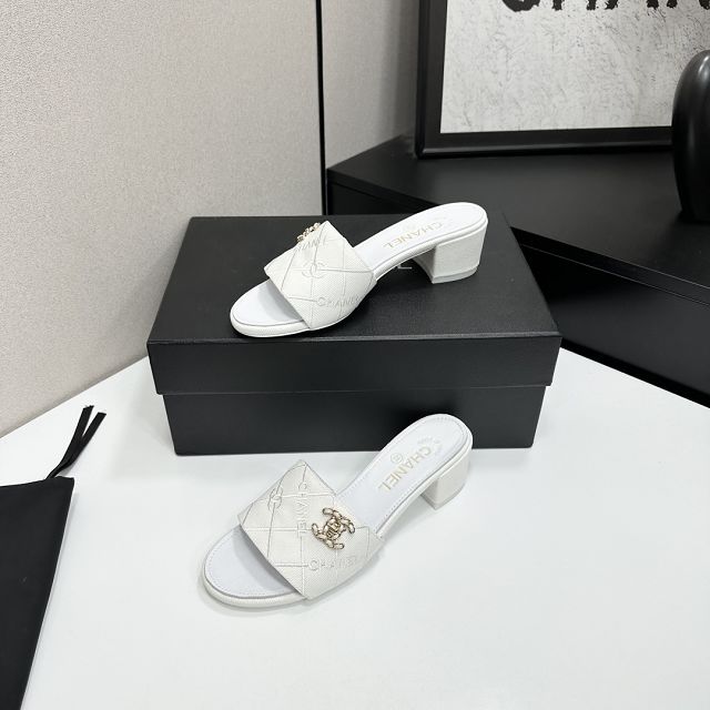 CC original denim 40mm mules CH00364