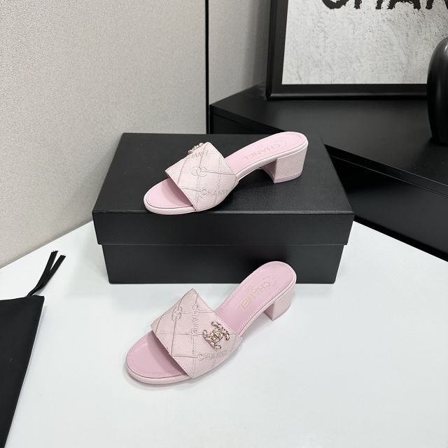 CC original denim 40mm mules CH00364