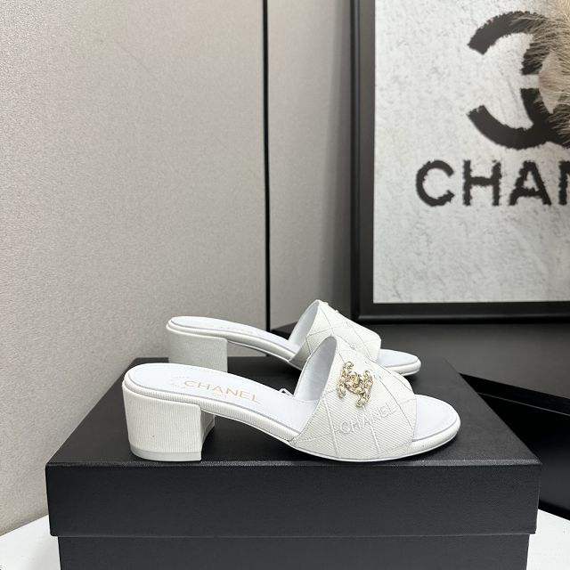 CC original denim 40mm mules CH00364