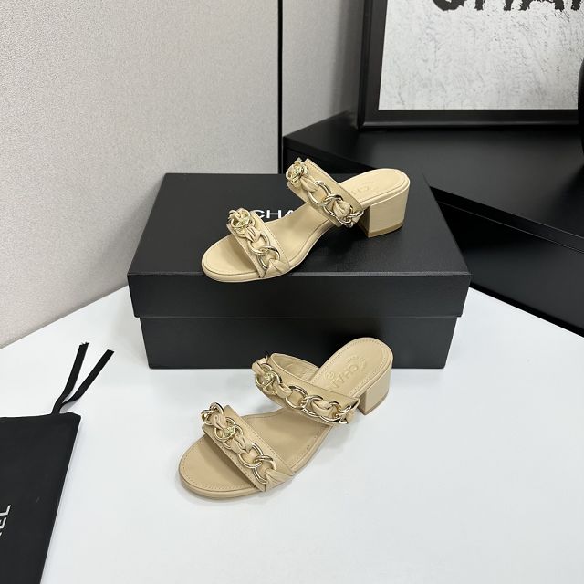 CC original lambskin 45mm sandals CH00360