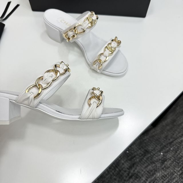 CC original lambskin 45mm sandals CH00360