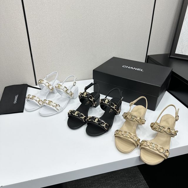 CC original lambskin 45mm sandals CH00361