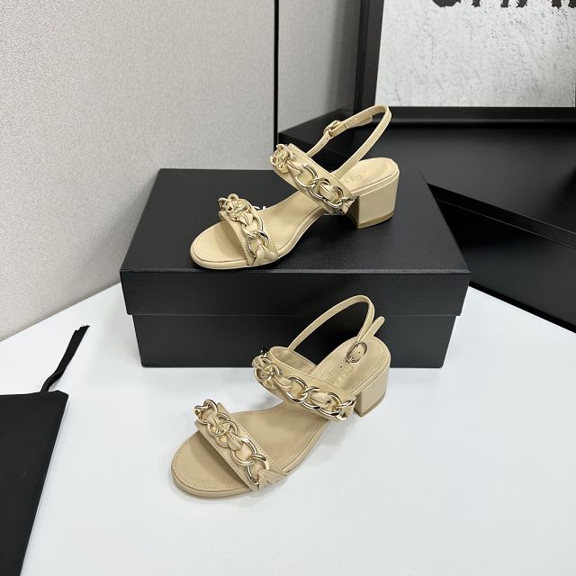 CC original lambskin 45mm sandals CH00361
