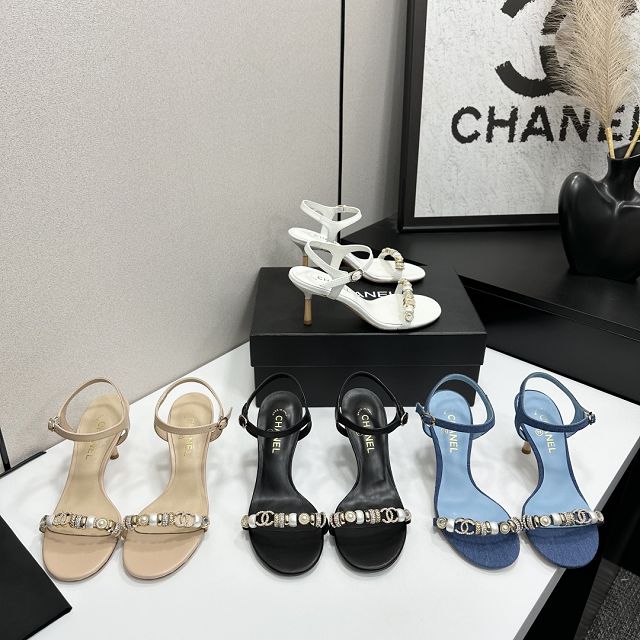 CC original lambskin 65mm sandals CH00351
