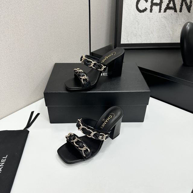 CC original lambskin 90mm sandals CH00350