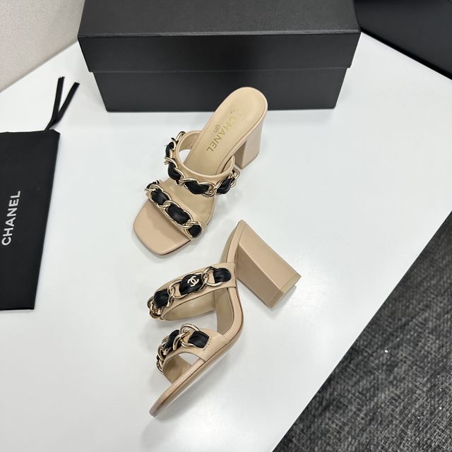 CC original lambskin 90mm sandals CH00350