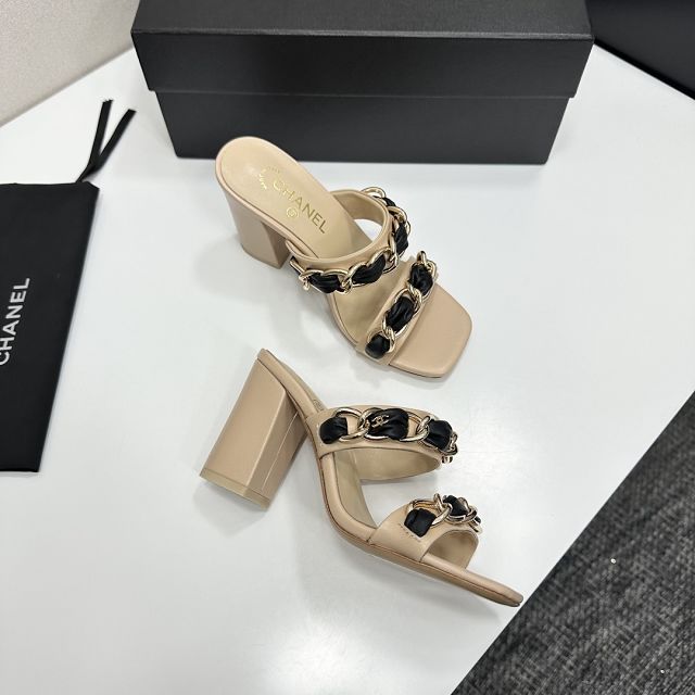 CC original lambskin 90mm sandals CH00350