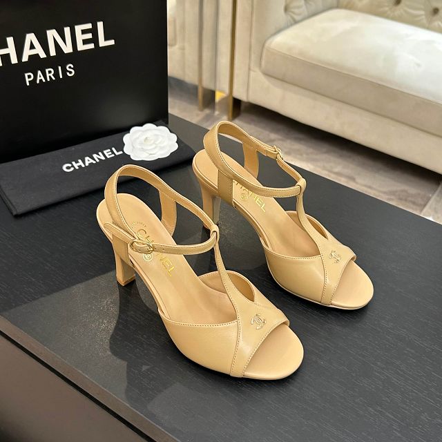 CC original lambskin 90mm sandals CH00357