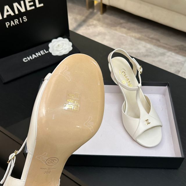 CC original lambskin 90mm sandals CH00357