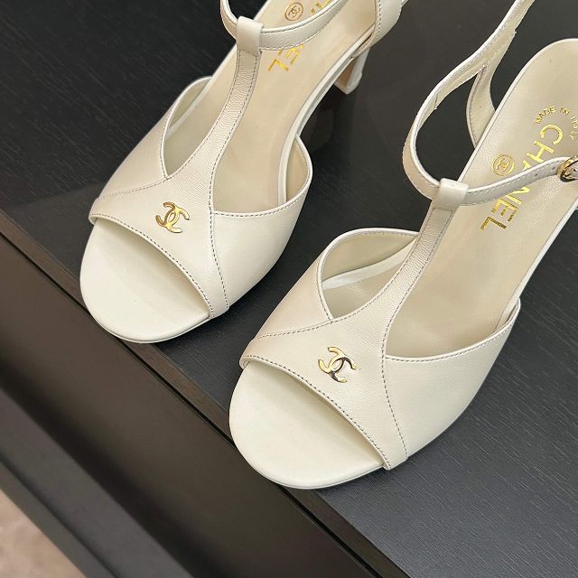 CC original lambskin 90mm sandals CH00357