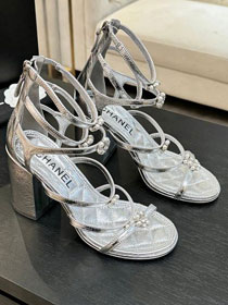 CC original lambskin 95mm sandals CH00354