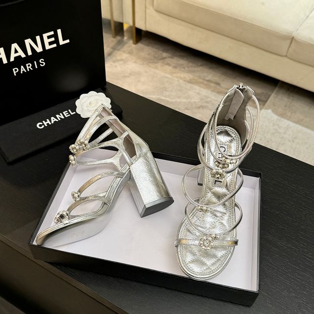 CC original lambskin 95mm sandals CH00354