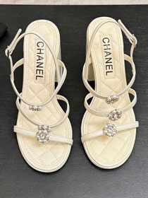 CC original lambskin 95mm sandals CH00355