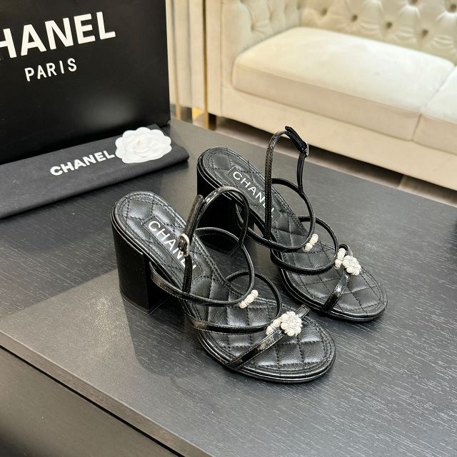 CC original lambskin 95mm sandals CH00355