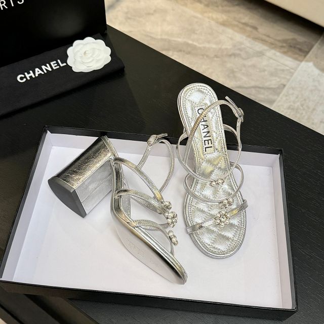 CC original lambskin 95mm sandals CH00355