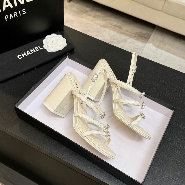 CC original lambskin 95mm sandals CH00355