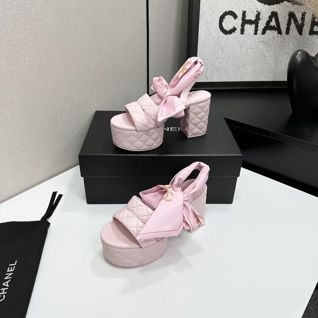 CC original lambskin 95mm sandals CH00371