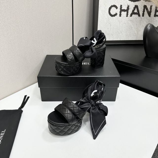 CC original lambskin 95mm sandals CH00371