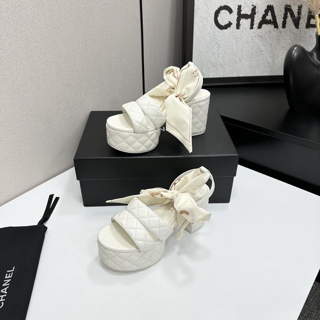 CC original lambskin 95mm sandals CH00371